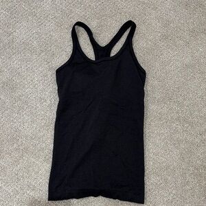 Lululemon Racerback Ribbed Tank Black